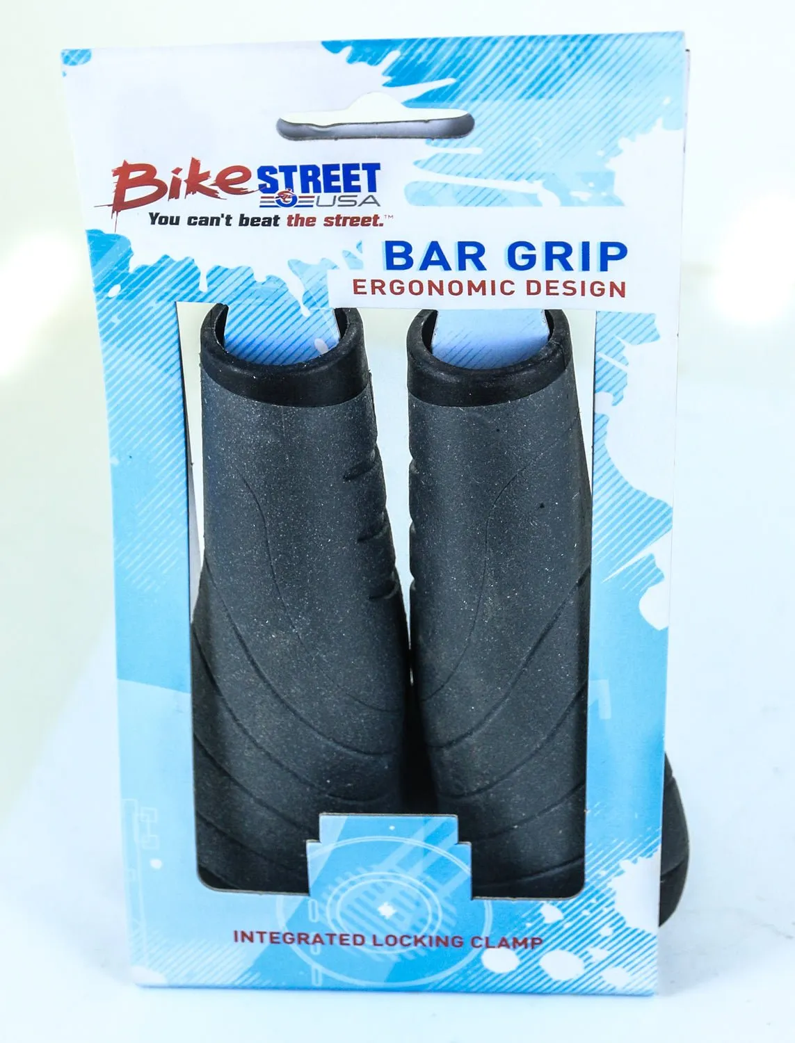 135mm x 22.2 Comfort Ergonomic Lock-On Bike Handlebar Grips NEW