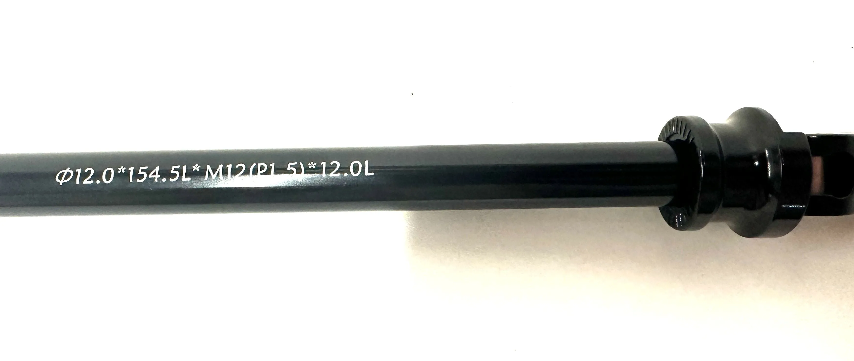Alloy Bike Thru Axle 12mm x 166.5mm Quick Release 12.0*154.5.L*M12(P1.5)*12.OL