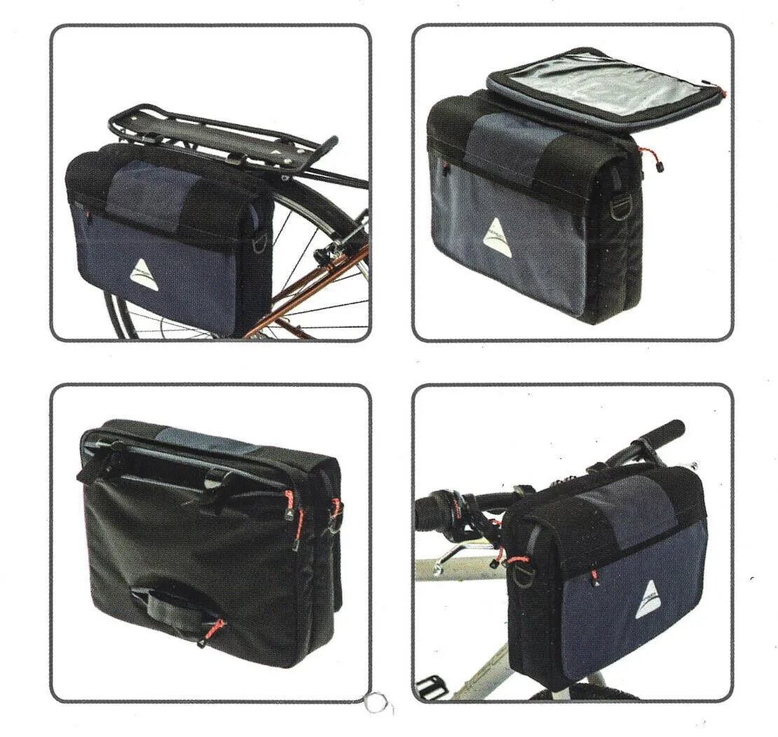 Axiom iTablet iPad Road / MTB Bike Handlebar or Pannier Bag   Shoulder Strap NEW