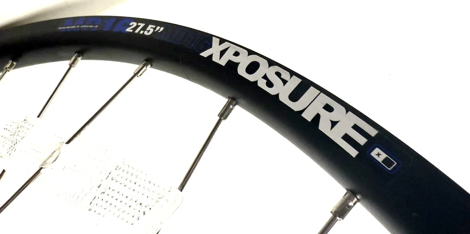 Exposure 27.5" MTB Front / Rear Wheelset 135mm QR 100mm QR Axle HG 8-10 spd