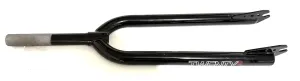 Framed 29" BMX Chromoly Black Bike 1 1/8 Threadless Fork 3/8 Axle to Crown 430mm