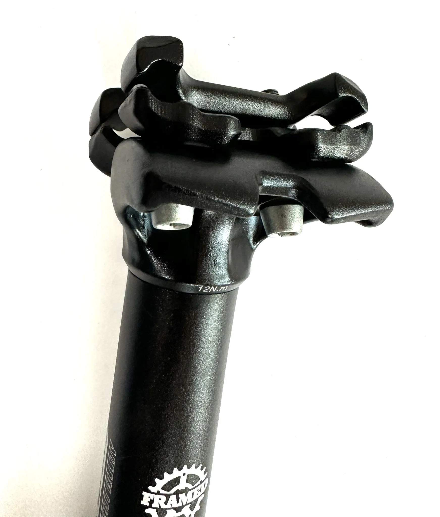 FRAMED Lightweight Alloy Road Bike Bicycle Seatpost 27.2mm X 350mm Black NEW