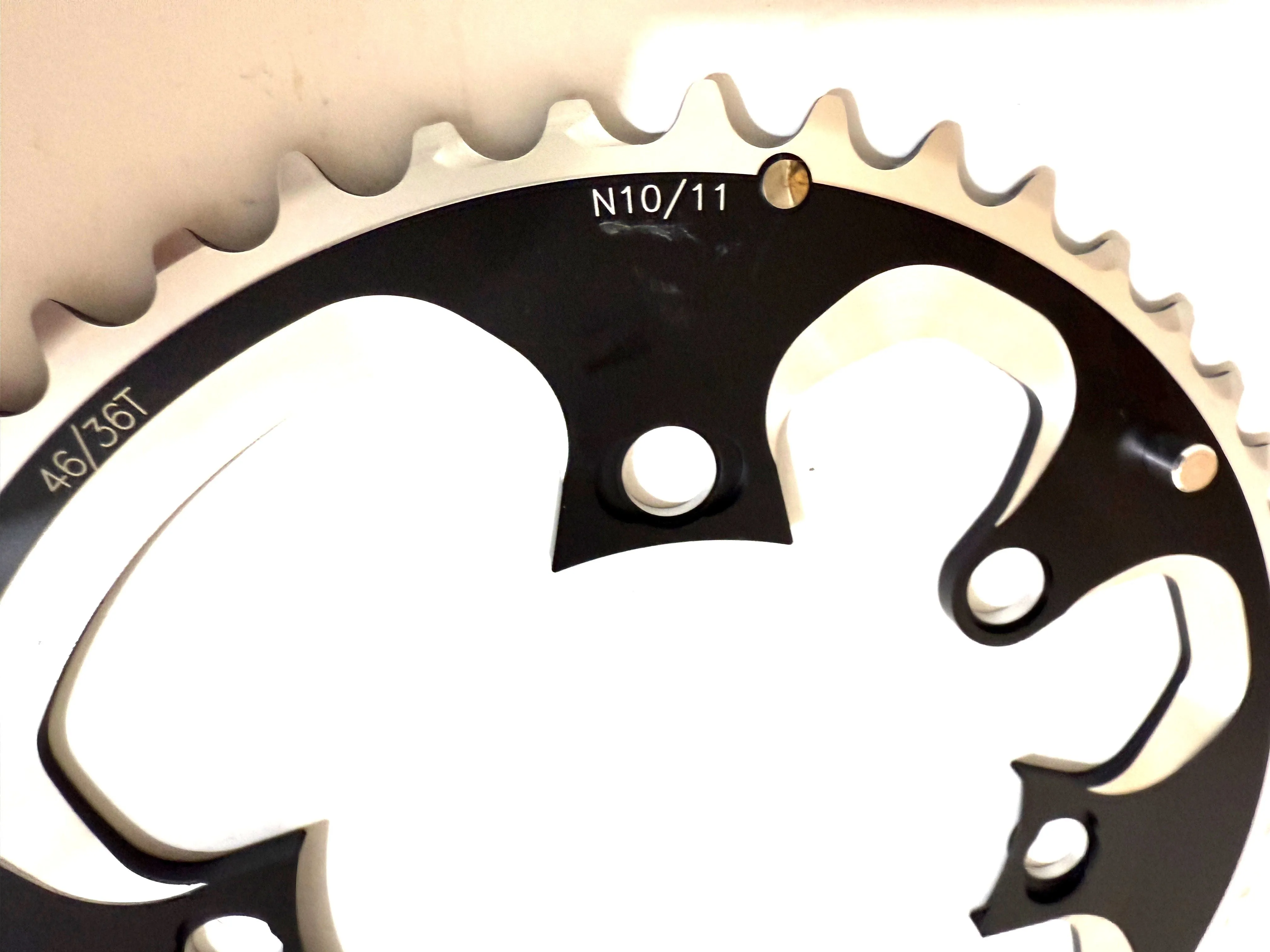 FSA SL-K Super ABS Outer Chainring 46T 110BCD 5-Bolt 10-11 Speed WA002 Black NEW