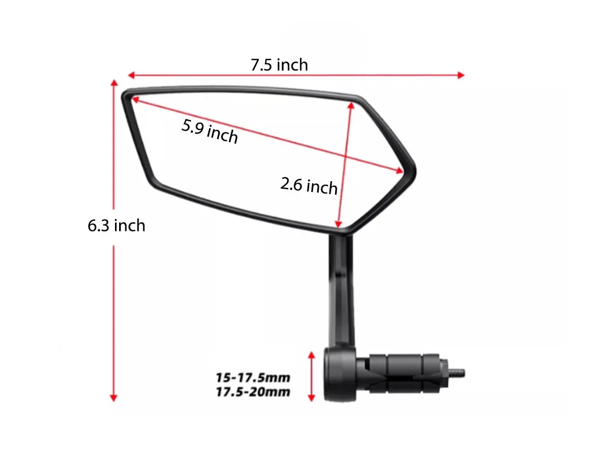 Handlebar Mirror Himiway