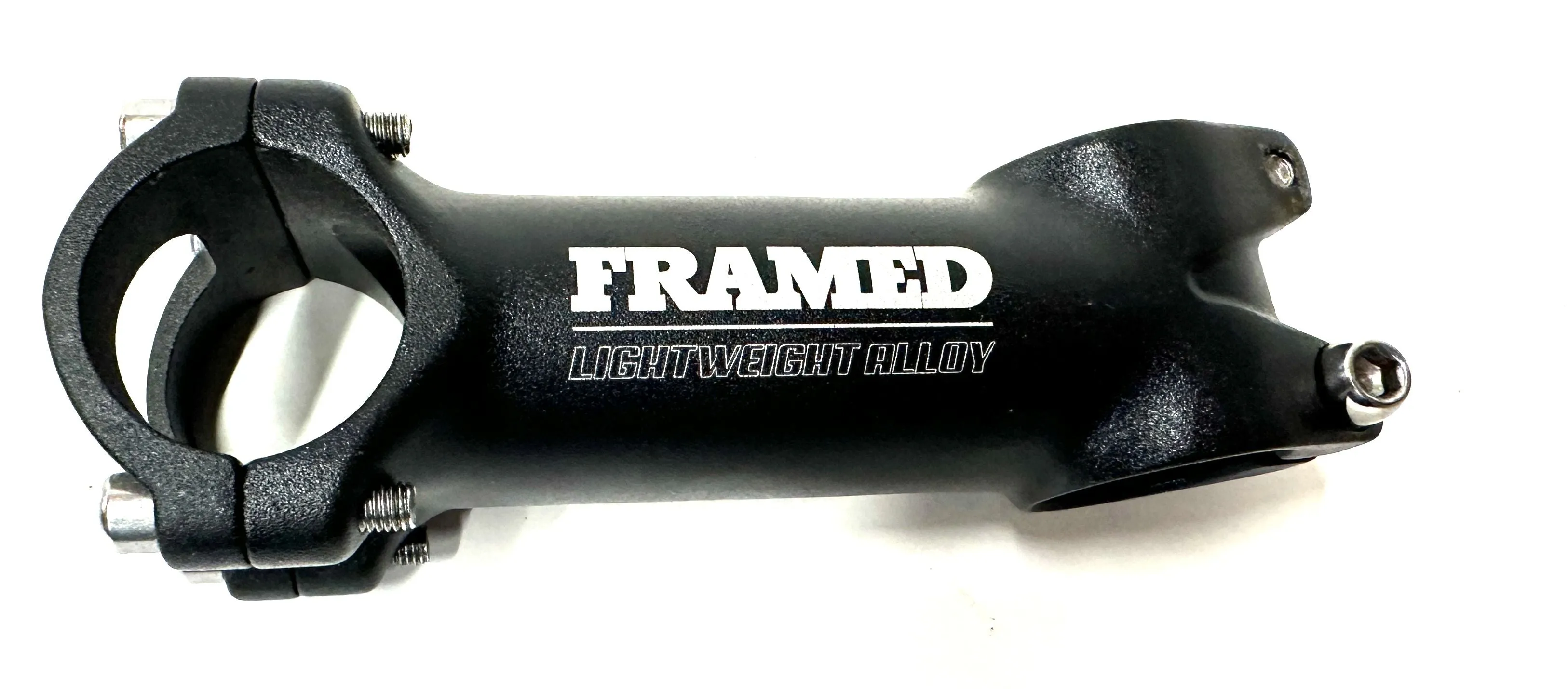 Lot of 3 Framed Alloy 1-1/8" x 100mm x 31.8mm 6 degrees Threadless Bike Stem New