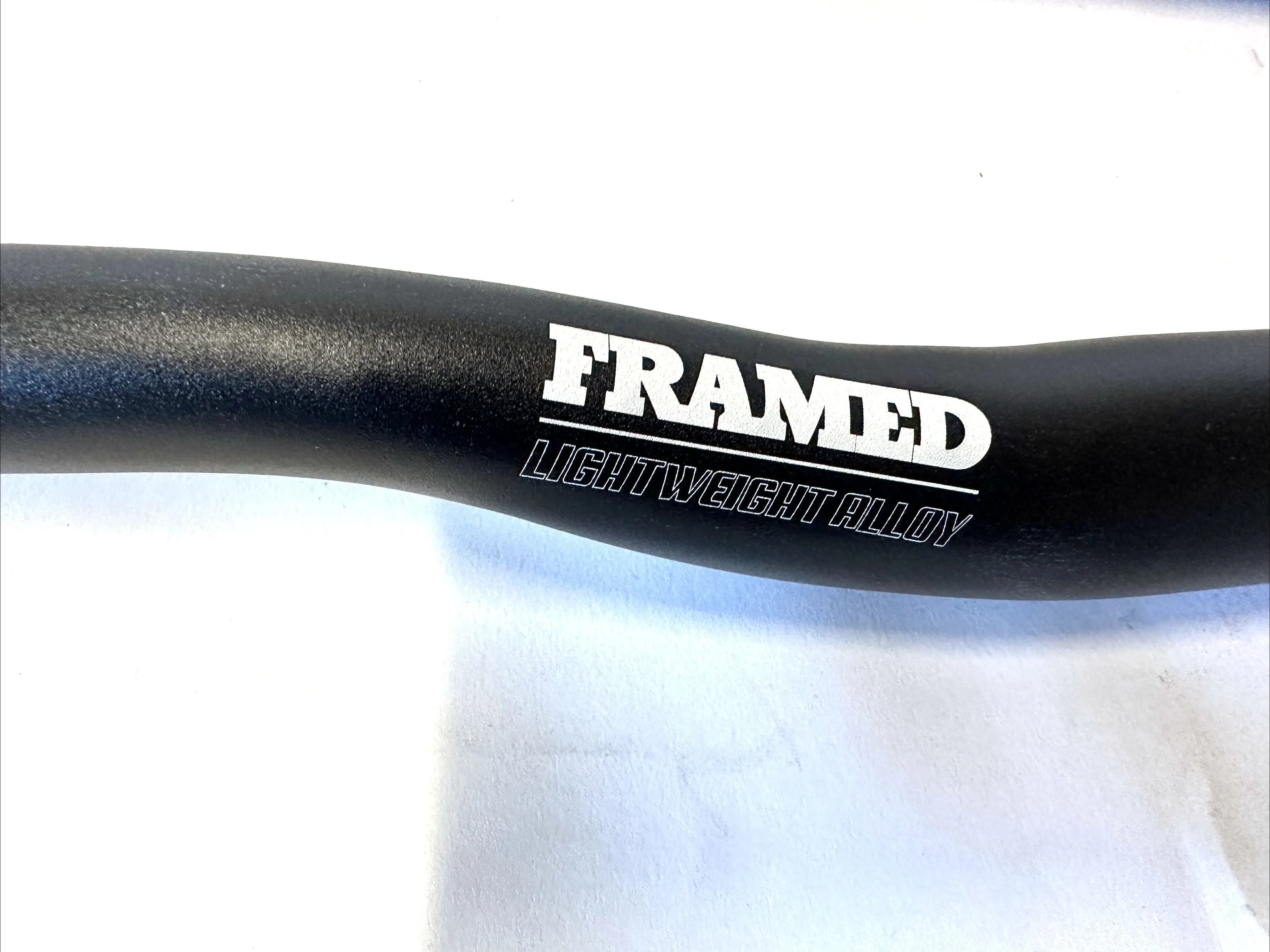 LOT OF 3 FRAMED Alloy Riser Mountain Bike Handlebars Black 760mm 31.8mm 380g New