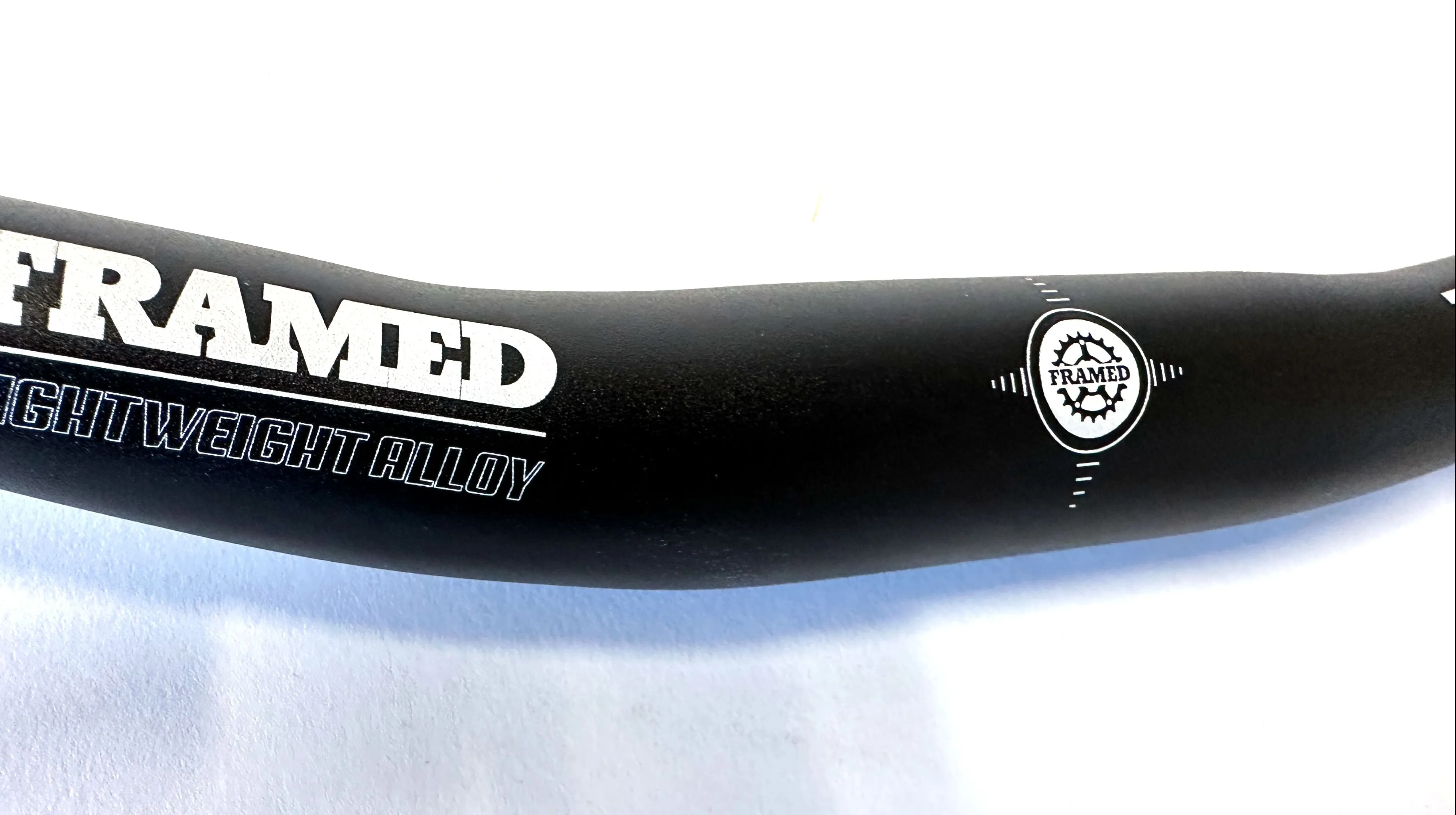 LOT OF 3 FRAMED Alloy Riser Mountain Bike Handlebars Black 760mm 31.8mm 380g New