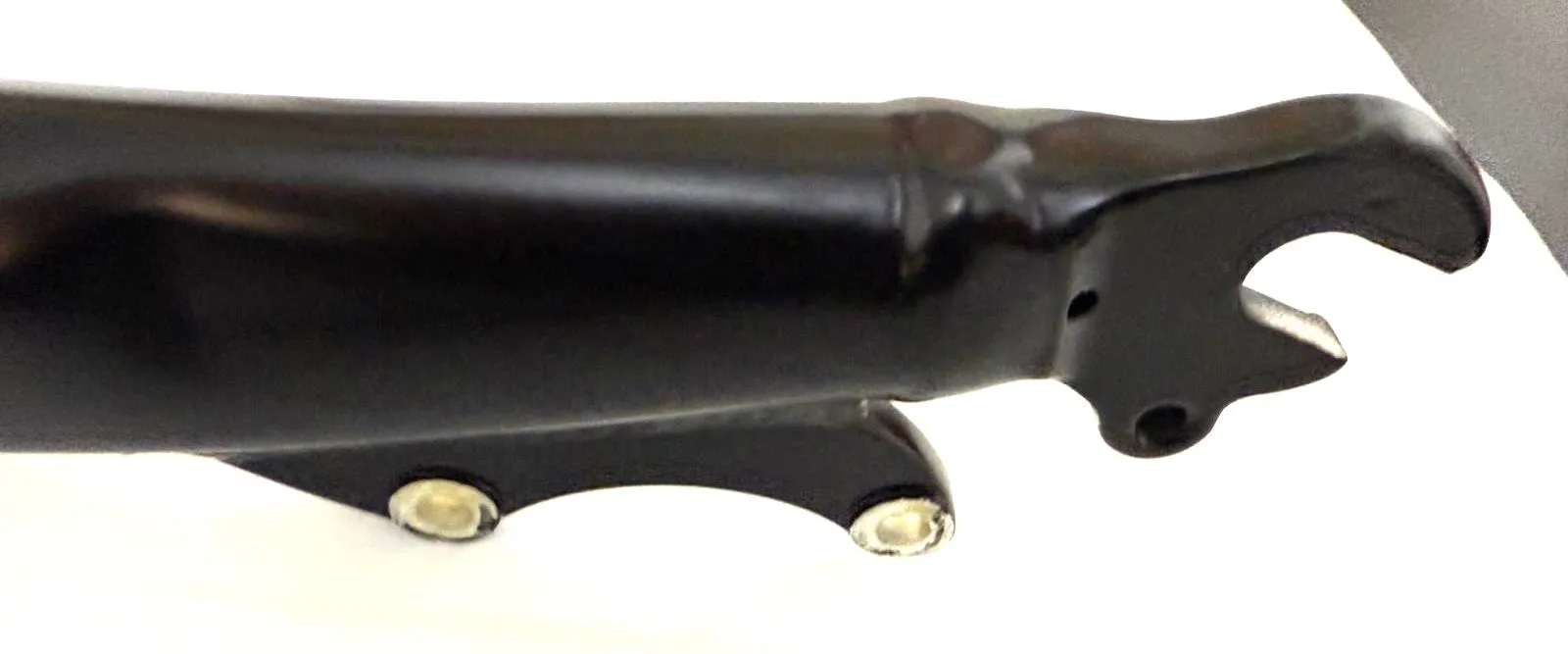 Raleigh 1 1/8" 26" Threaded Alloy Bike Fork 100mm QR Disc Axle - Crown 420mm BLK