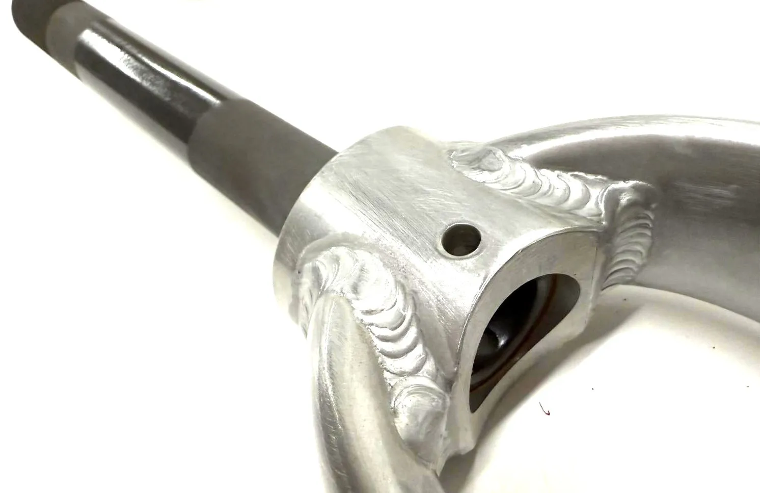 Raleigh 1 1/8" 26" Threaded Alloy Bike Fork 100mm QR Disc Axle - Crown 420mm