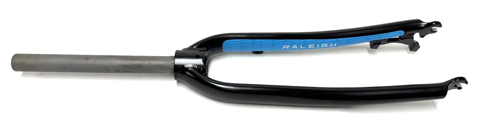Raleigh E-Bike 1 1/8" 700c Threadless Alloy Bike Fork 100mm QR Disc A-C 430mm