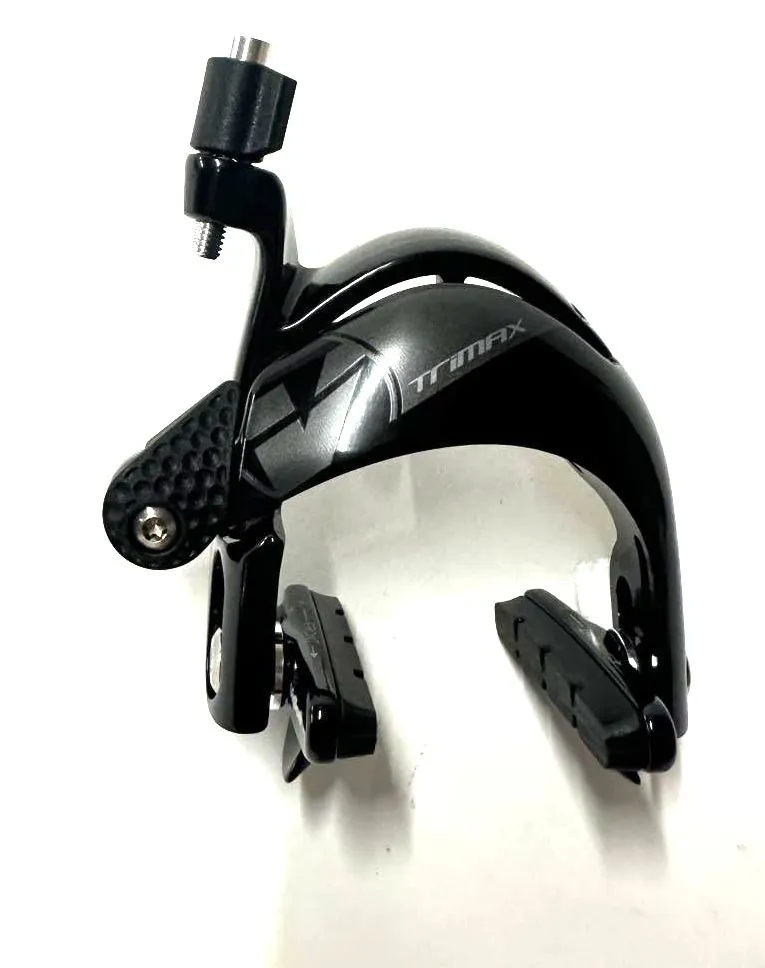 Trimax Aero Front Brake Alloy Caliper Polished Black BK-VT-6026 New