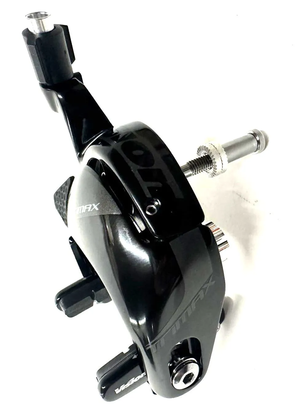 Trimax Aero Front Brake Alloy Caliper Polished Black BK-VT-6026 New