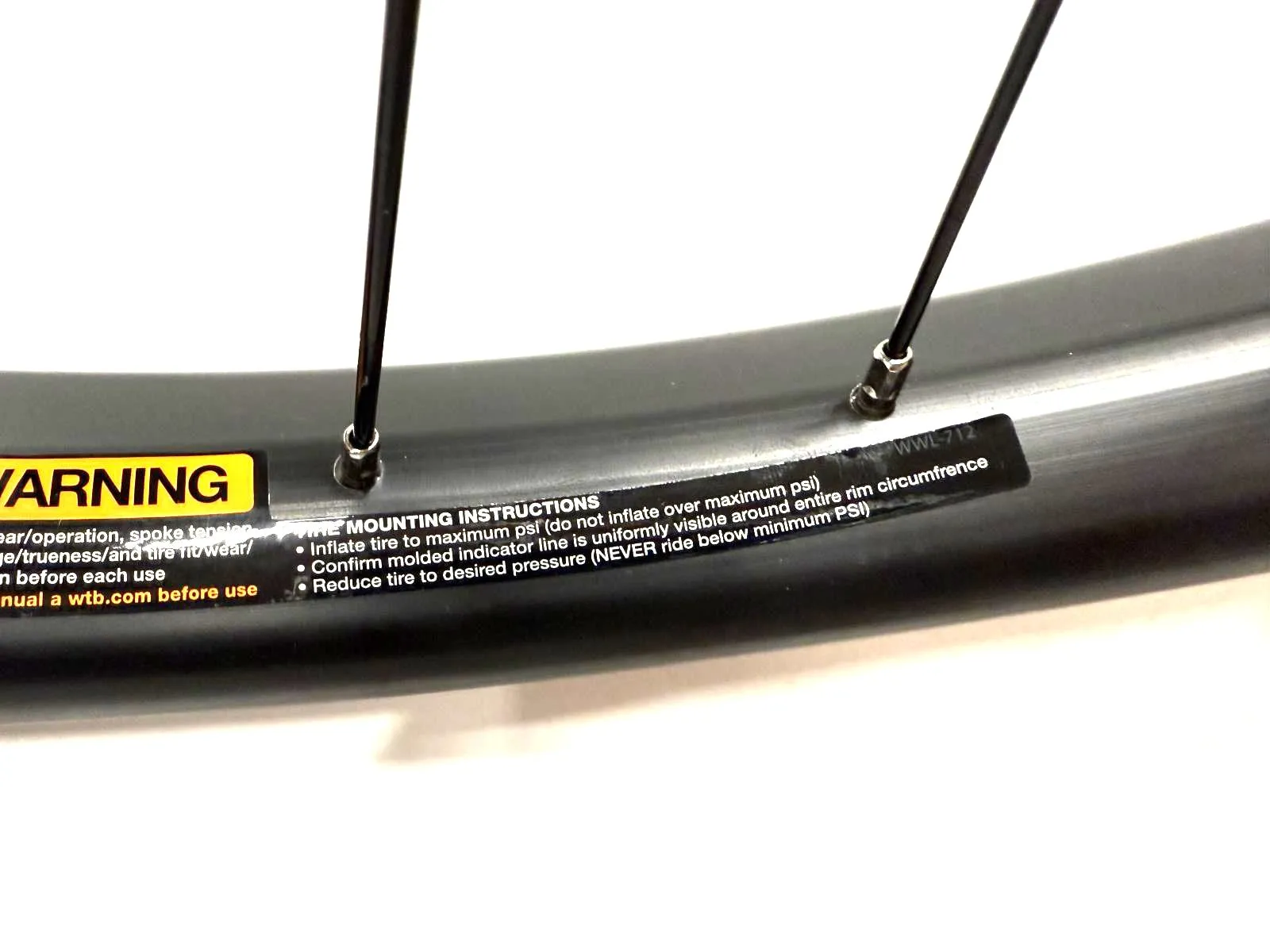 WTB ST i35 27.5" MTB Front / Rear Wheelset 141mm QR / 110mm QR Axle HG 8-11 spd